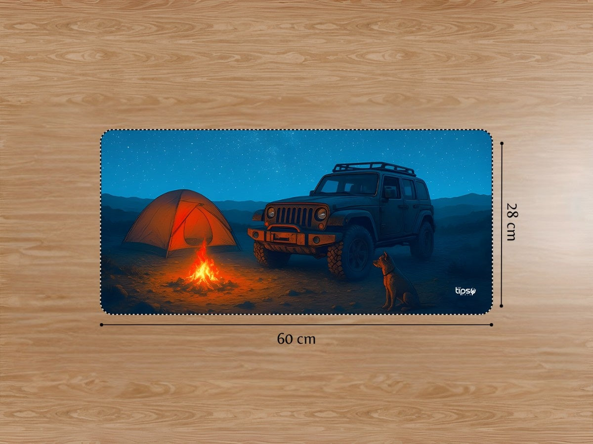 "EMBER SUN OVER THE MOUNTIANS " Gaming Mousepad Elevate Your Gaming Experience