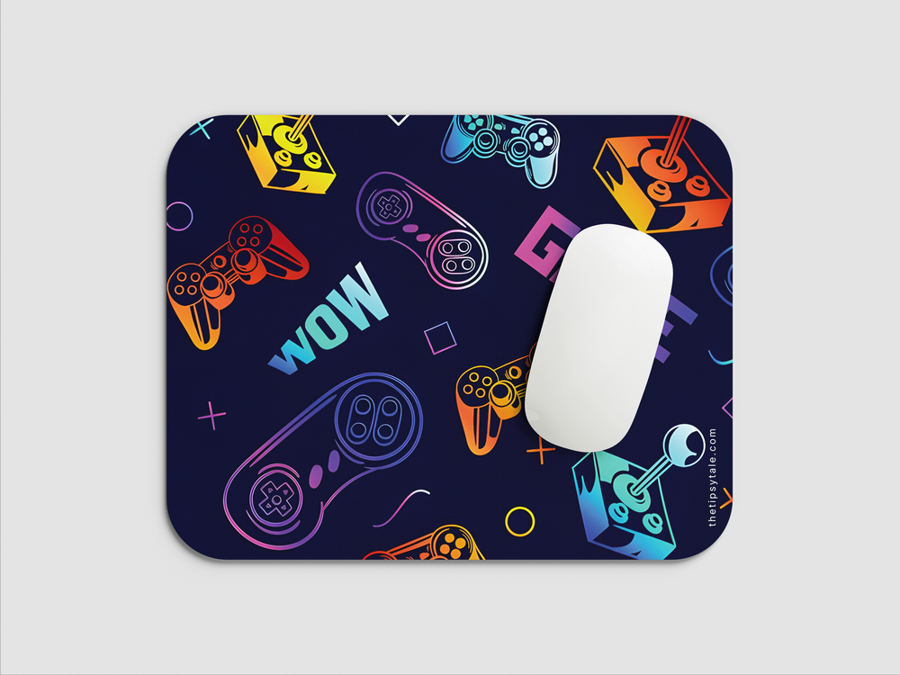 "WOW GAME" Mousepad Enhance Your Workspace with Style