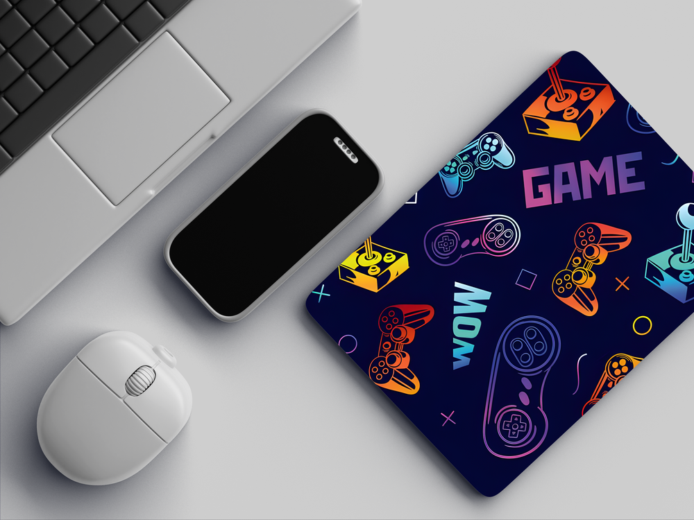 "WOW GAME" Mousepad Enhance Your Workspace with Style