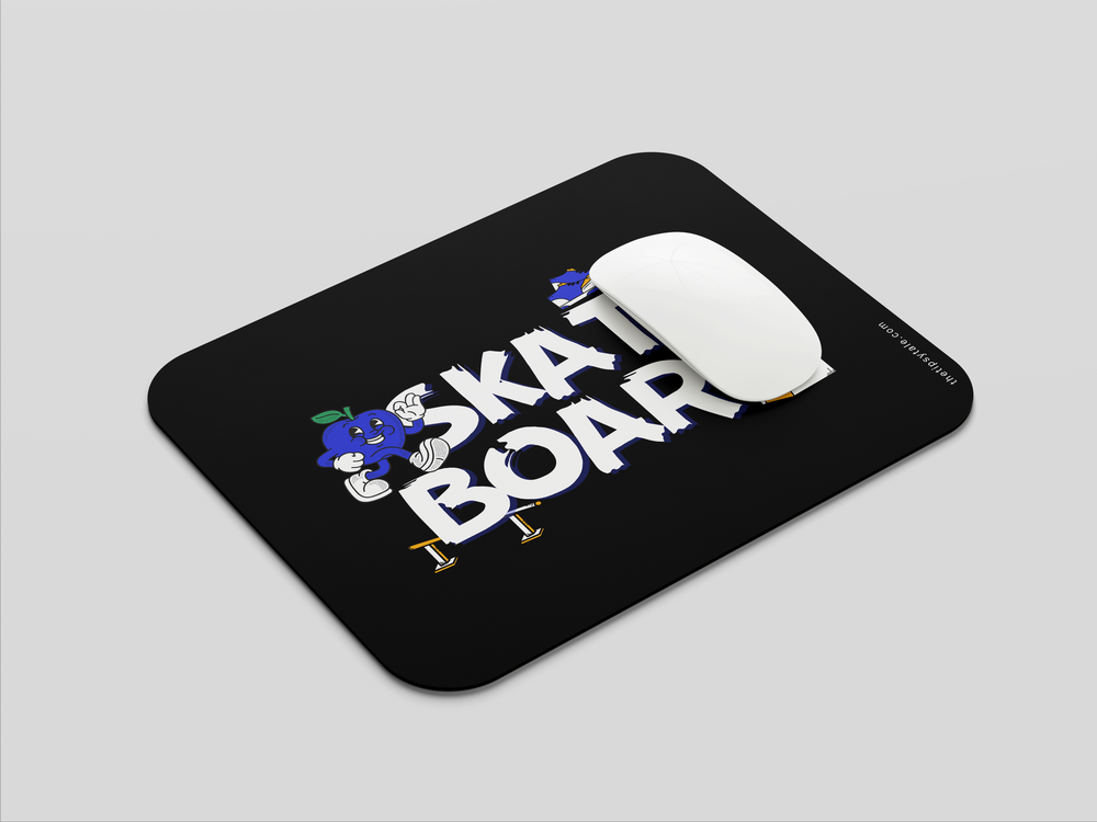 "SKATE BOARD" Mousepad Enhance Your Workspace with Style