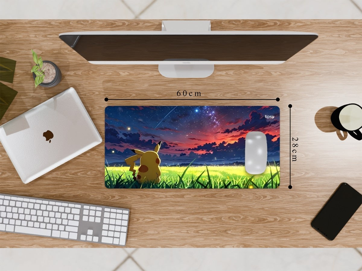 "PIKACHU DREAMY SKY " Gaming Mousepad Elevate Your Gaming Experience