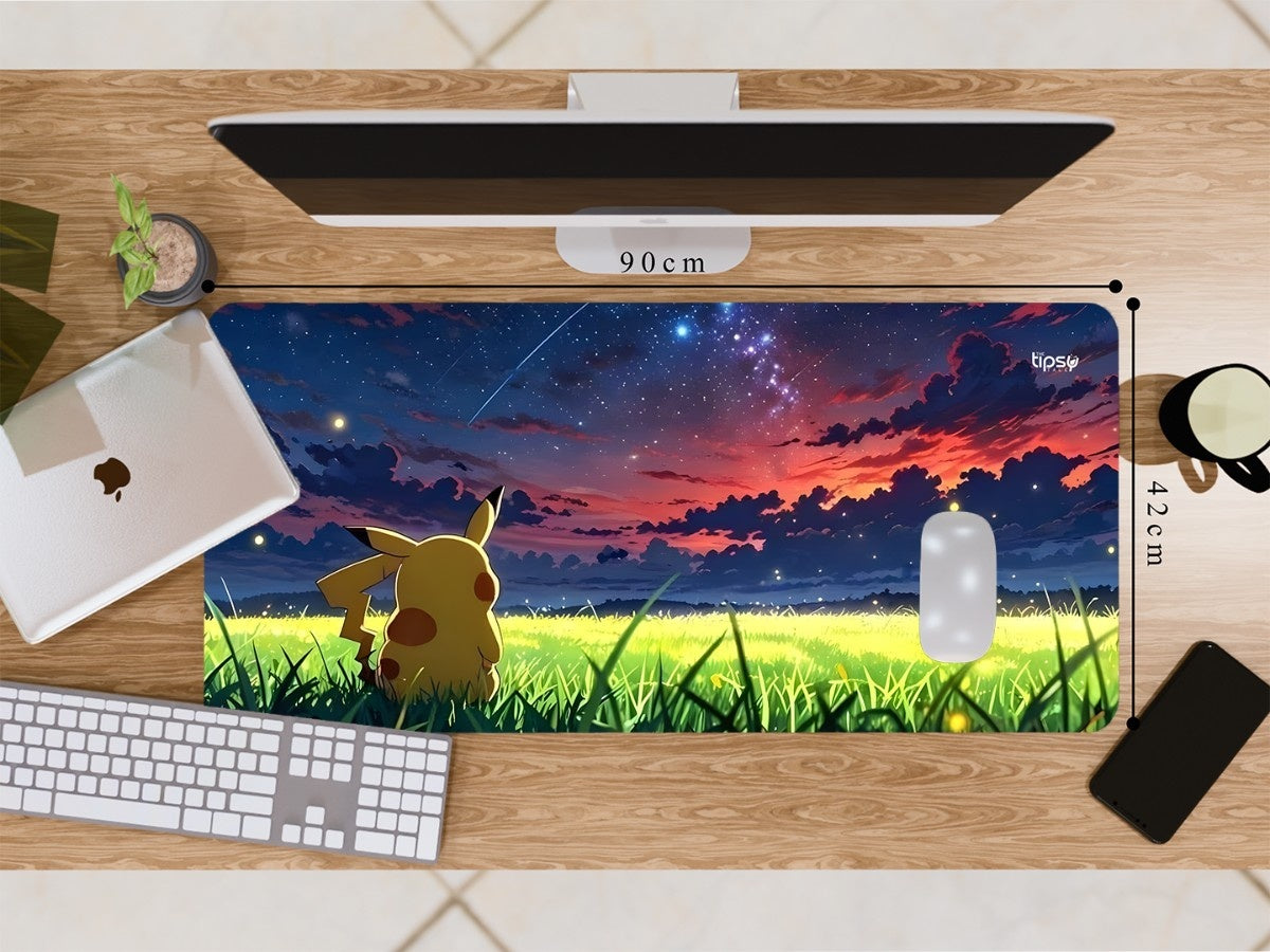 "PIKACHU DREAMY SKY " Gaming Mousepad Elevate Your Gaming Experience