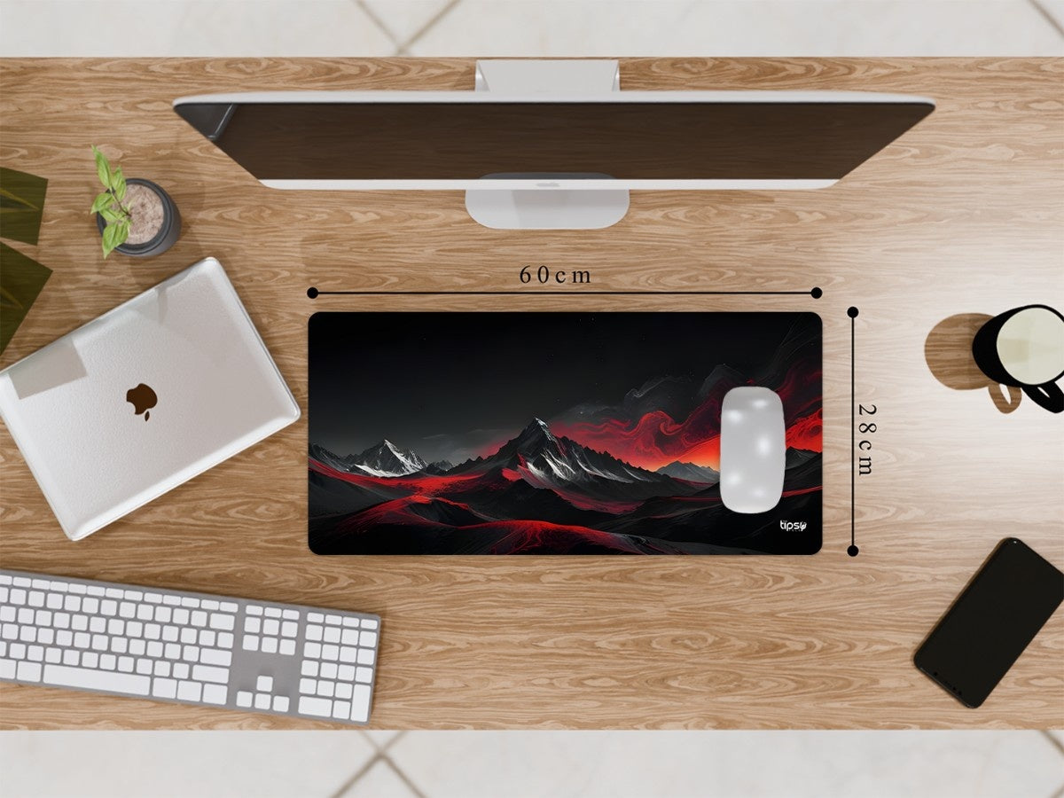 "ECLIPSE OF FIRE" Gaming Mousepad Elevate Your Gaming Experience