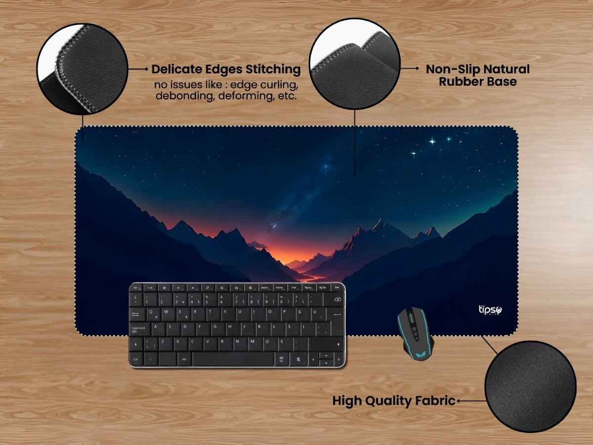 "CELESTIAL VALLEY" Gaming Mousepad Elevate Your Gaming Experience