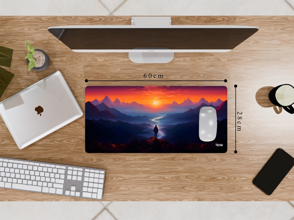 "DAWN OF INFINITY " Gaming Mousepad Elevate Your Gaming Experience