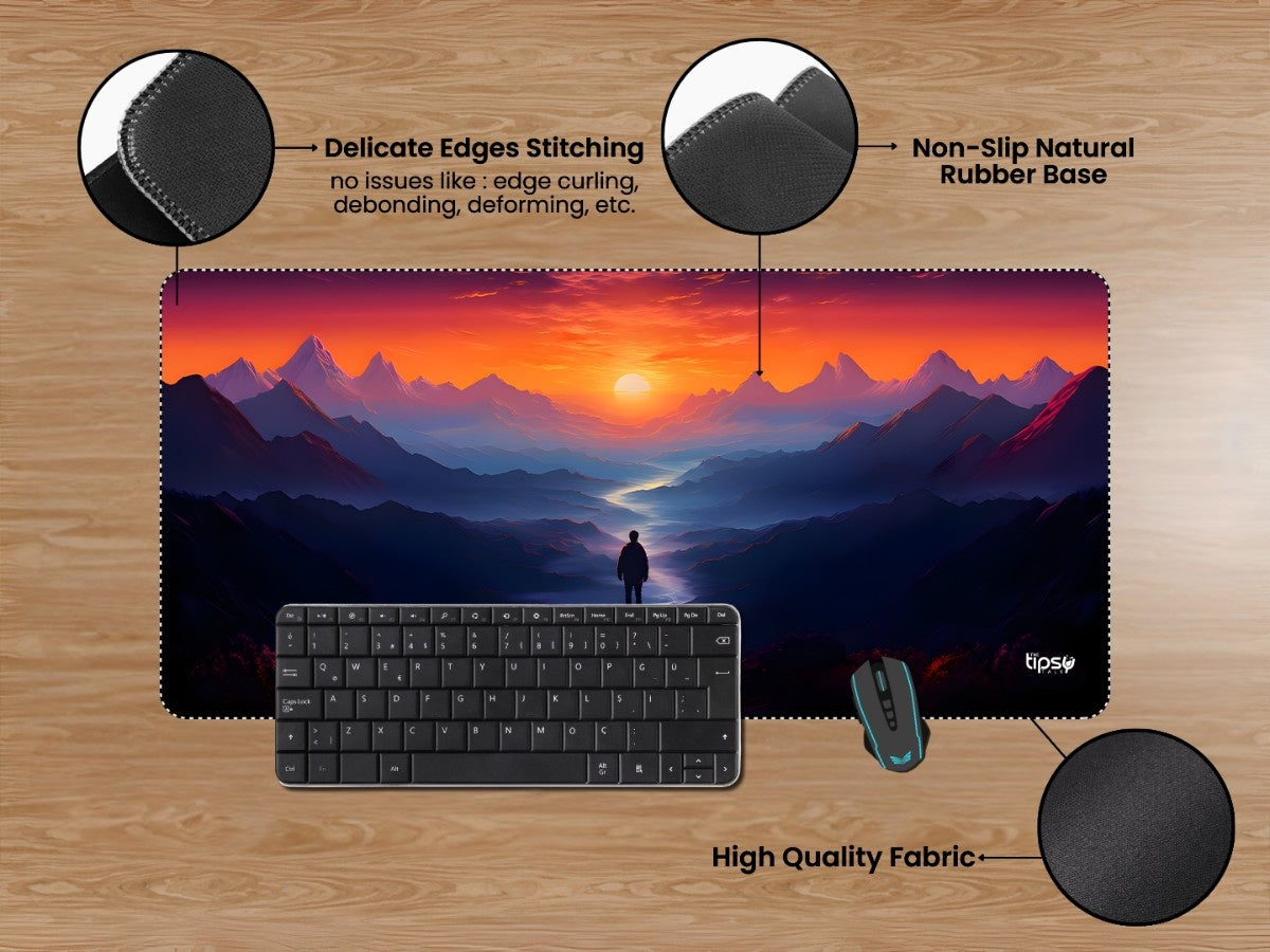 "DAWN OF INFINITY " Gaming Mousepad Elevate Your Gaming Experience