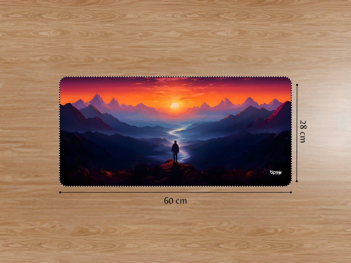 "DAWN OF INFINITY " Gaming Mousepad Elevate Your Gaming Experience
