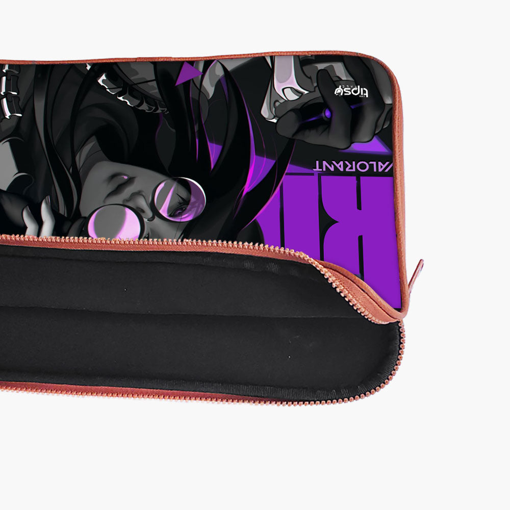 "KILLJOY :VALORANT GAMING" Laptop Sleeves:Bold Modern Design for Every Size