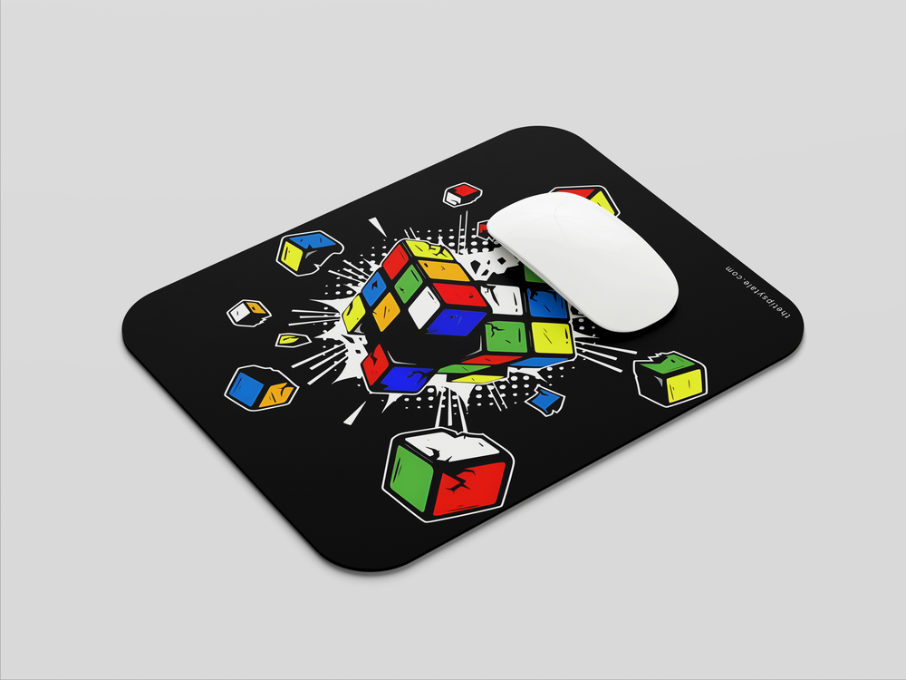 "BLAST THE PUZZLE " Mousepad Enhance Your Workspace with Style