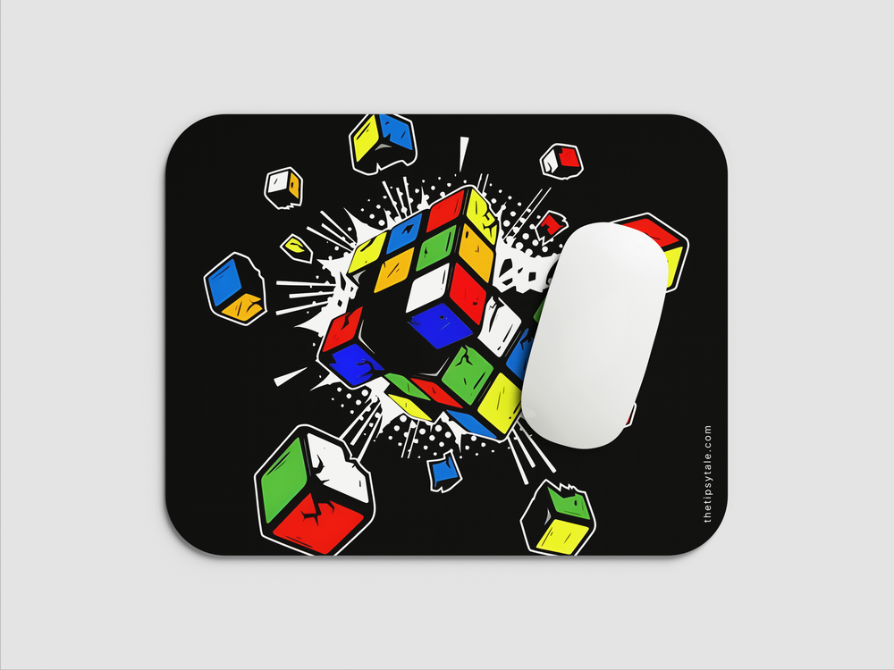 "BLAST THE PUZZLE " Mousepad Enhance Your Workspace with Style