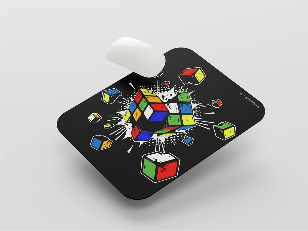"BLAST THE PUZZLE " Mousepad Enhance Your Workspace with Style
