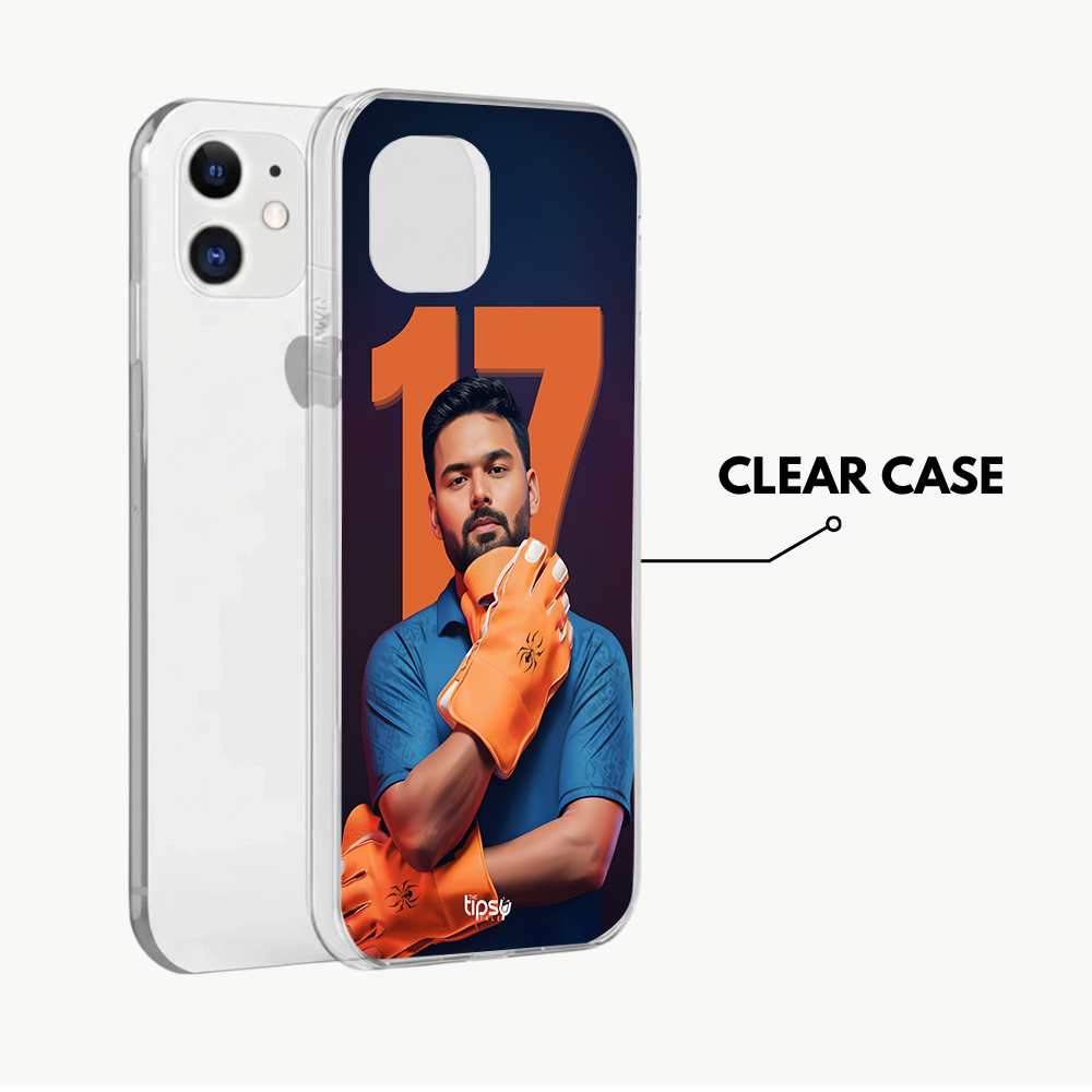 "RISHABH PANT: CRICKET FANSHIP " -Mobile Covers Shock Resistant, Slim & Stylish Cases