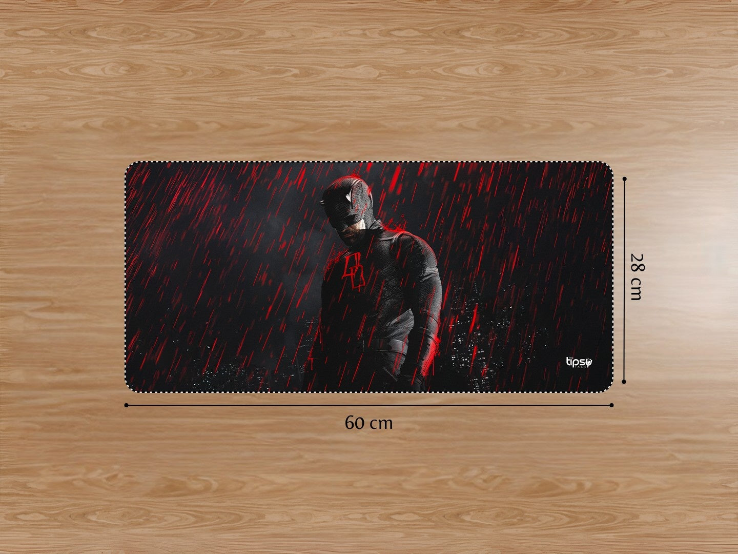"DD - THE BLOOD RAIN" Gaming Mousepad Elevate Your Gaming Experience