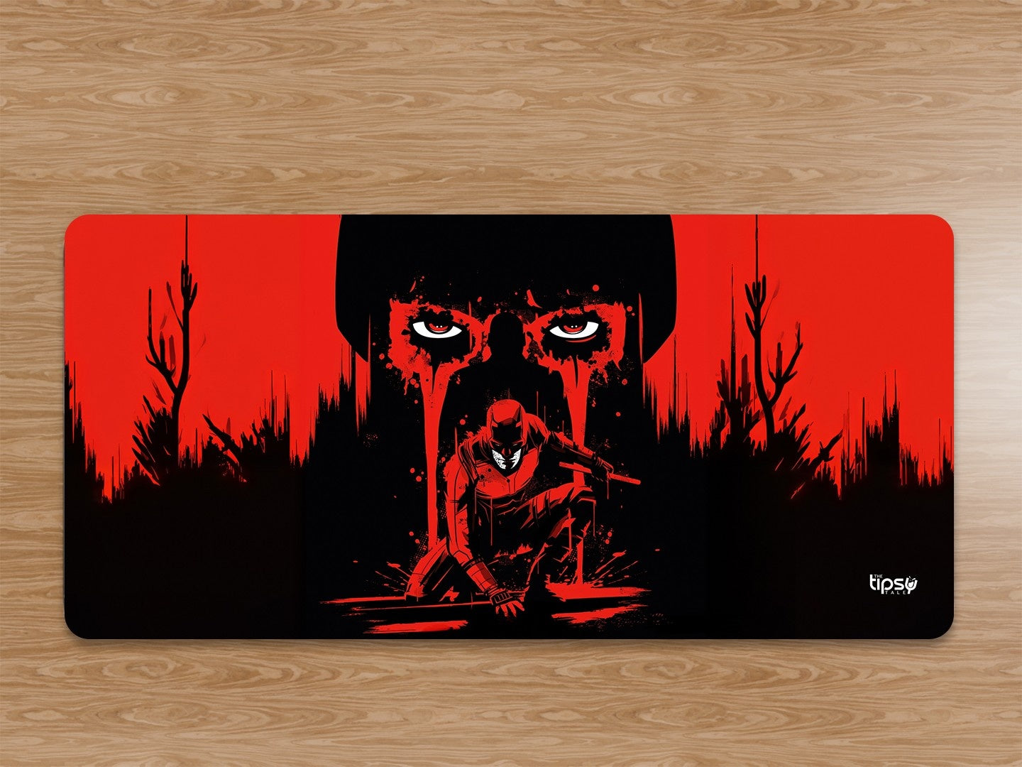 "DAREDEVIL BORN - DD" Gaming Mousepad Elevate Your Gaming Experience