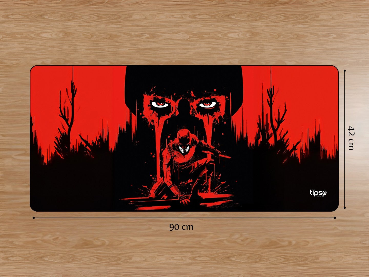 "DAREDEVIL BORN - DD" Gaming Mousepad Elevate Your Gaming Experience