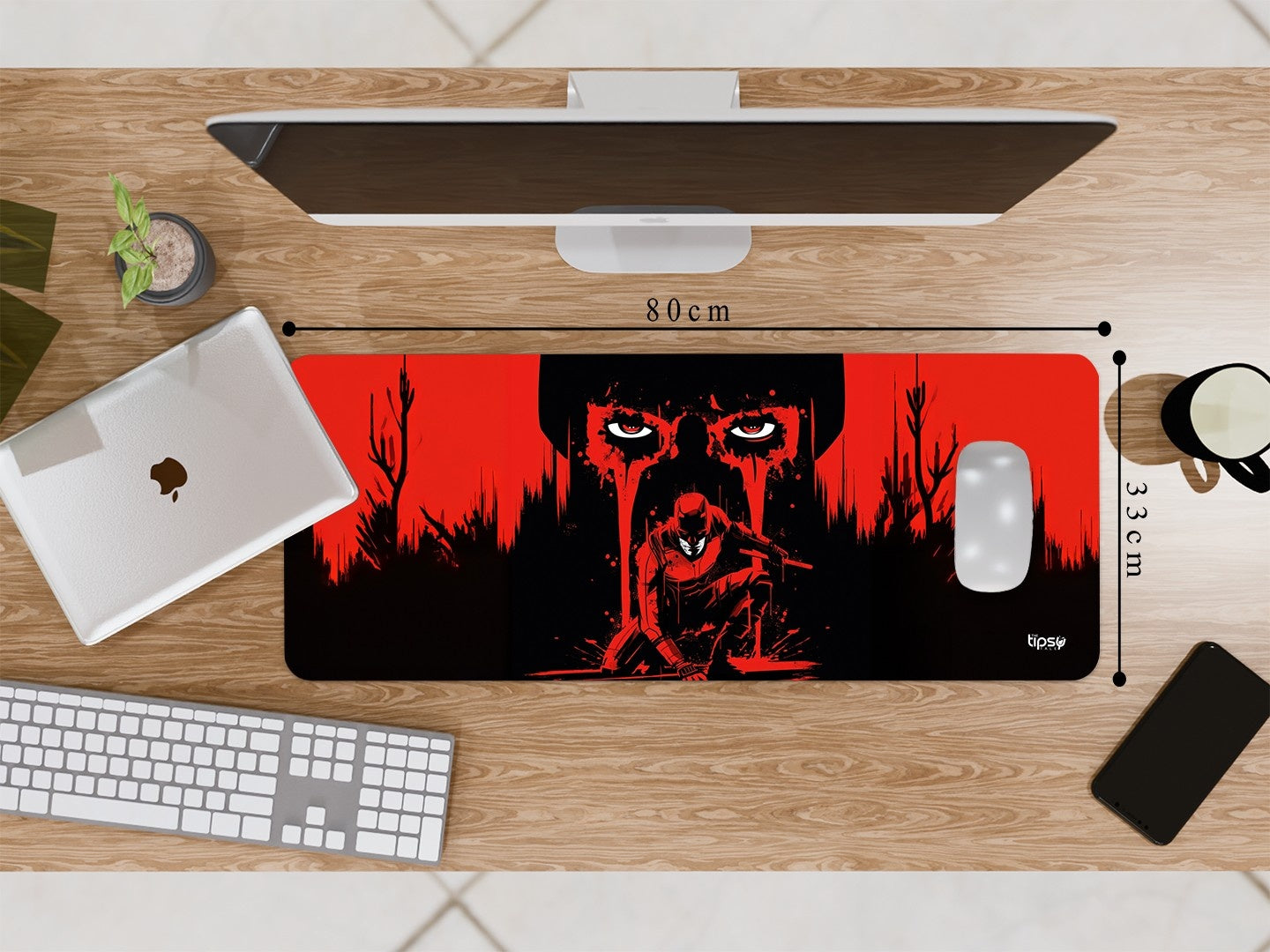 "DAREDEVIL BORN - DD" Gaming Mousepad Elevate Your Gaming Experience