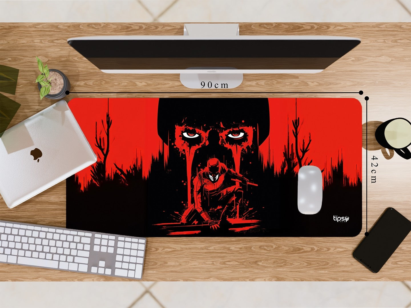 "DAREDEVIL BORN - DD" Gaming Mousepad Elevate Your Gaming Experience