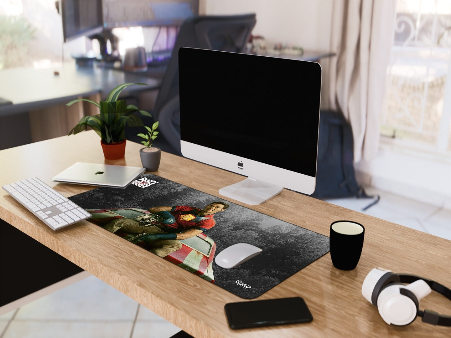 "THE REAL PEACE MAKER" Gaming Mousepad Elevate Your Gaming Experience