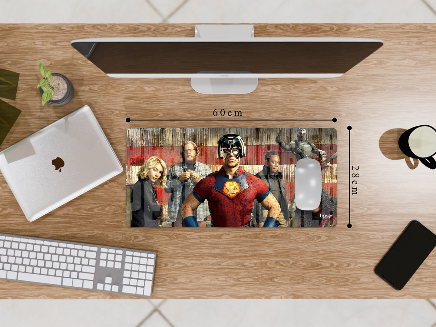 "TEAM PEACE MAKER" Gaming Mousepad Elevate Your Gaming Experience