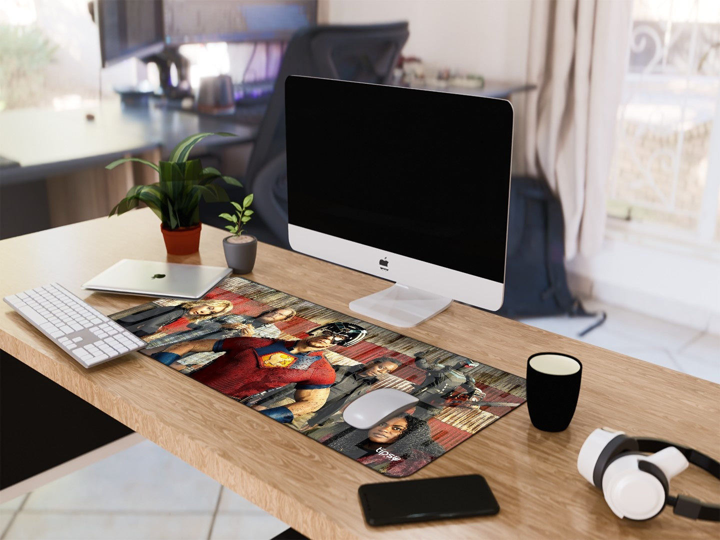 "TEAM PEACE MAKER" Gaming Mousepad Elevate Your Gaming Experience