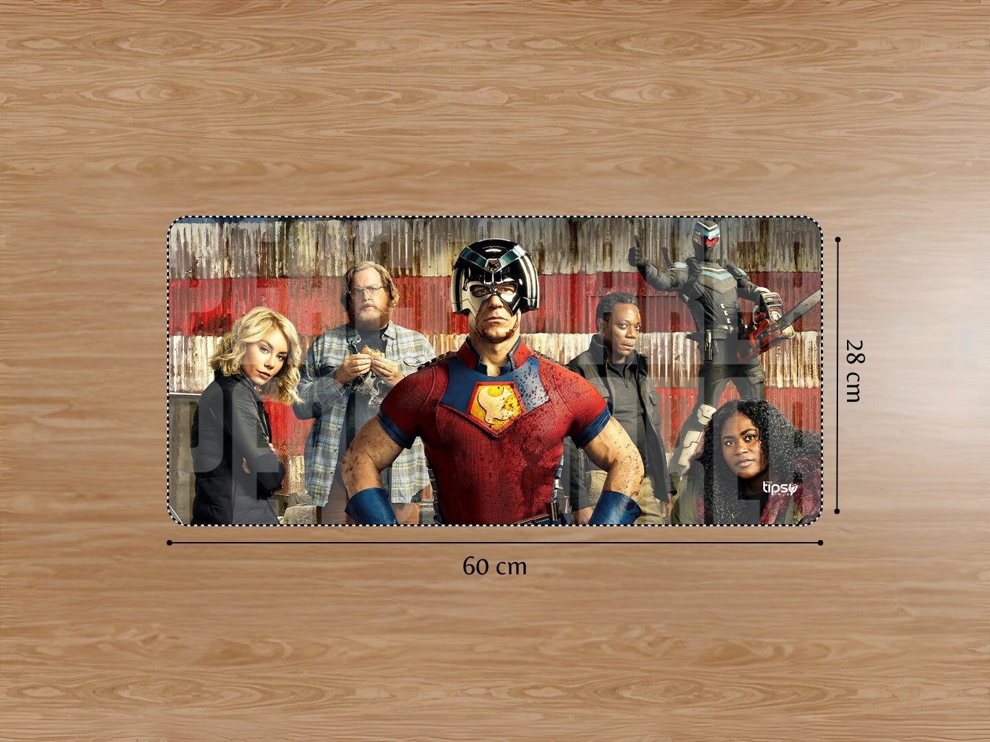 "TEAM PEACE MAKER" Gaming Mousepad Elevate Your Gaming Experience
