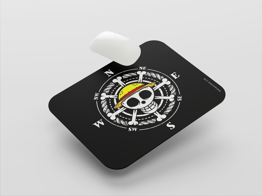 "ONEPIECE - COMPASS" Mousepad Enhance Your Workspace with Style