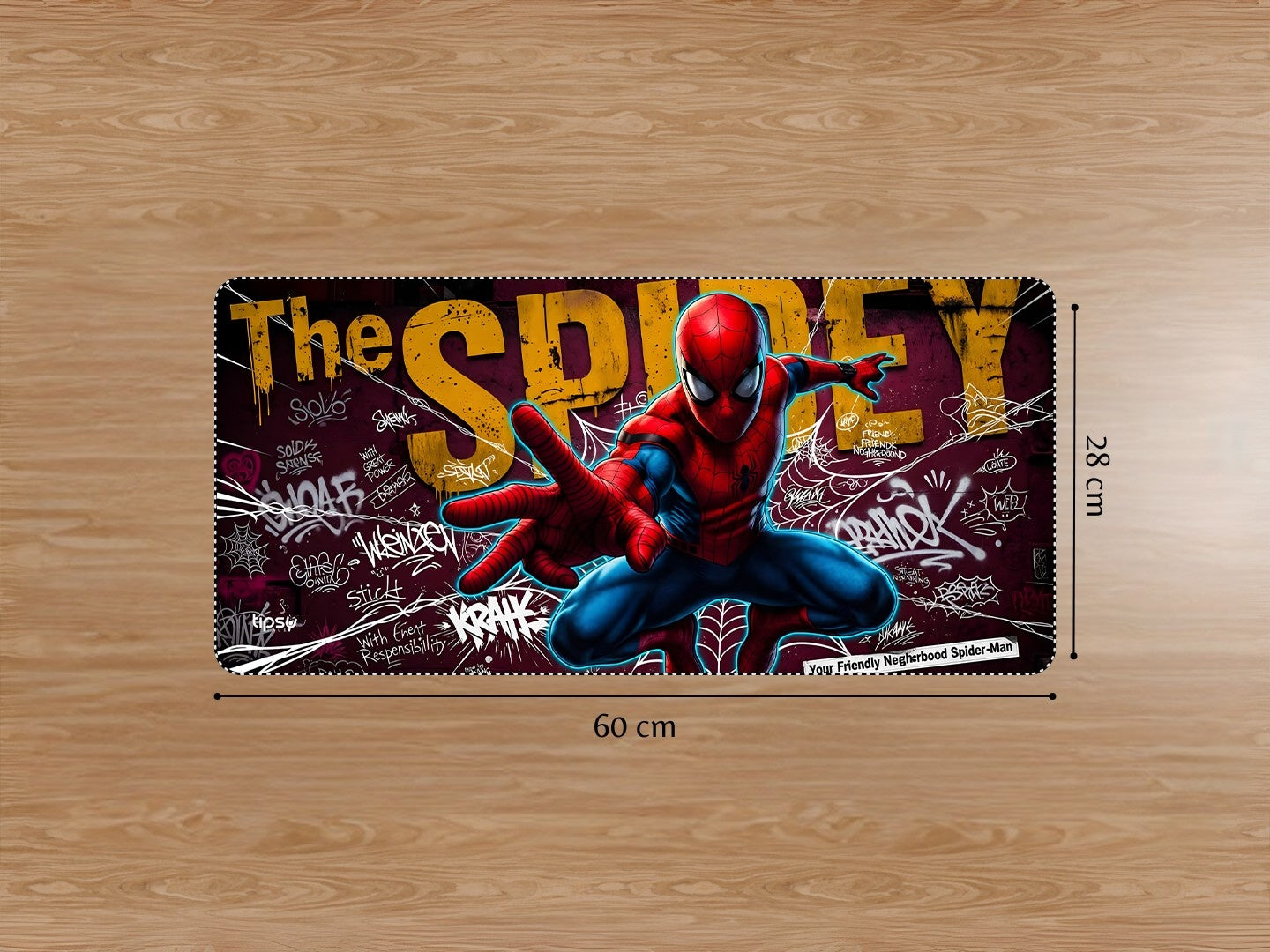 "THE SPIDEY- FRIENDLY NEIGHBOURHOOD" Gaming Mousepad Elevate Your Gaming Experience