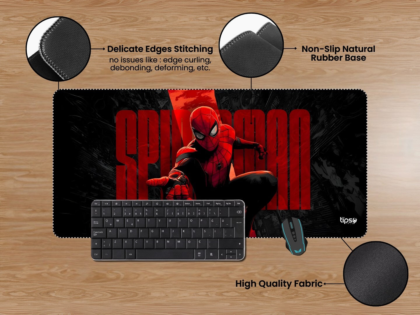 "SPIDERMAN- STARK'S SUIT" Gaming Mousepad Elevate Your Gaming Experience