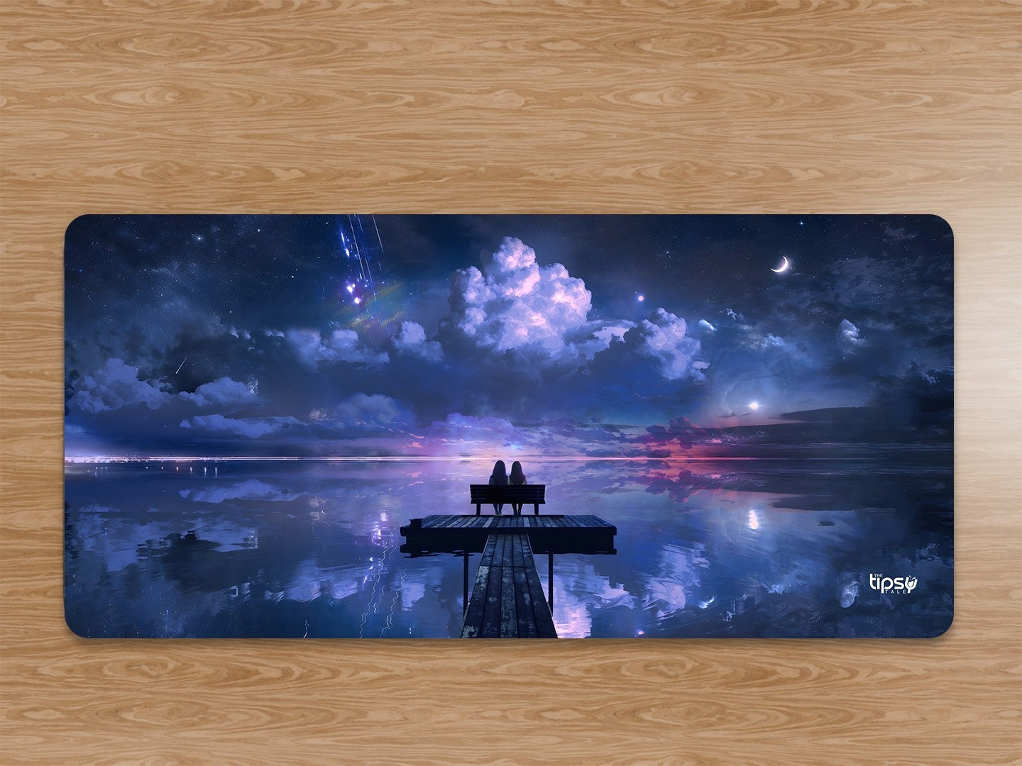 "PEACEFUL TIME " Gaming Mousepad Elevate Your Gaming Experience
