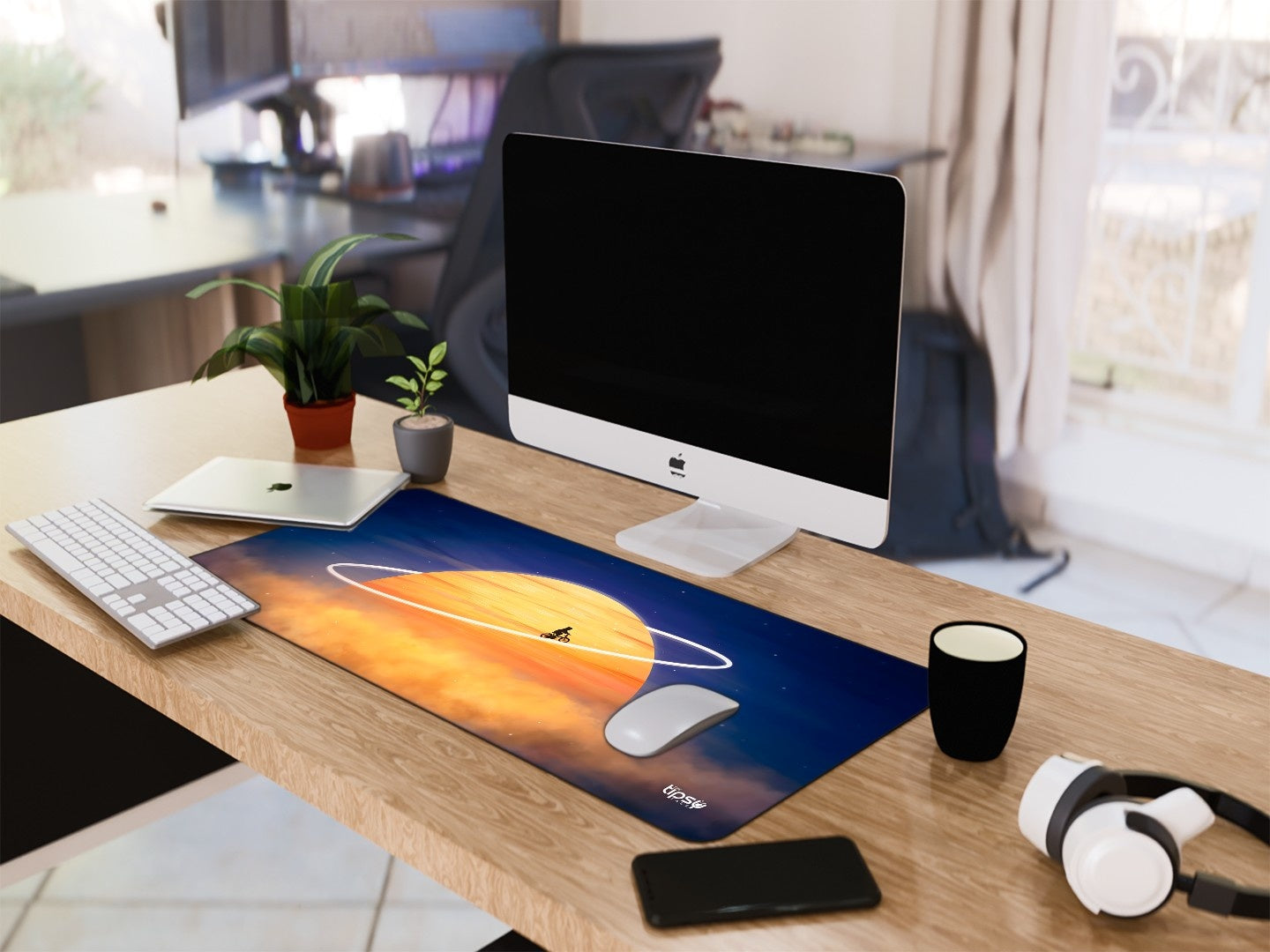 "CYCLE THE UNIVERSE" Gaming Mousepad Elevate Your Gaming Experience
