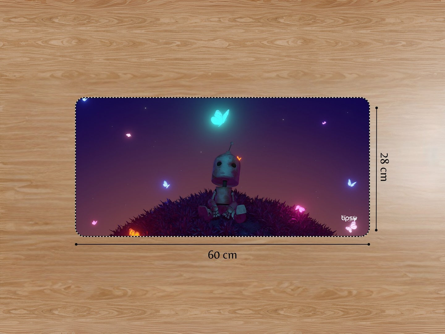 "ROBOT NATURE" Gaming Mousepad Elevate Your Gaming Experience