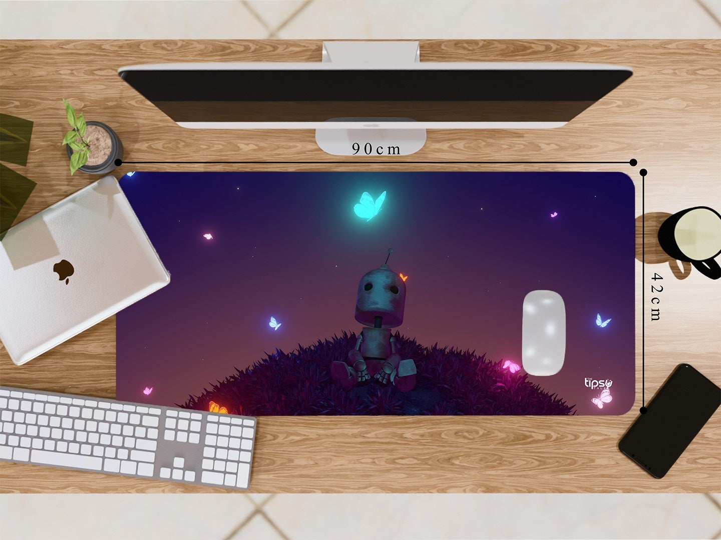 "ROBOT NATURE" Gaming Mousepad Elevate Your Gaming Experience