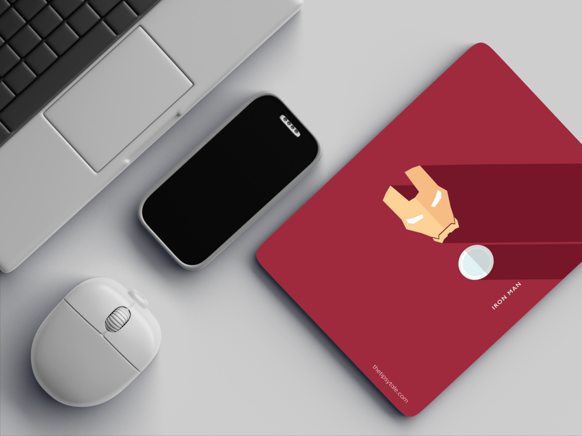 " IRONMAN - JARVIS" Mousepad Enhance Your Workspace with Style