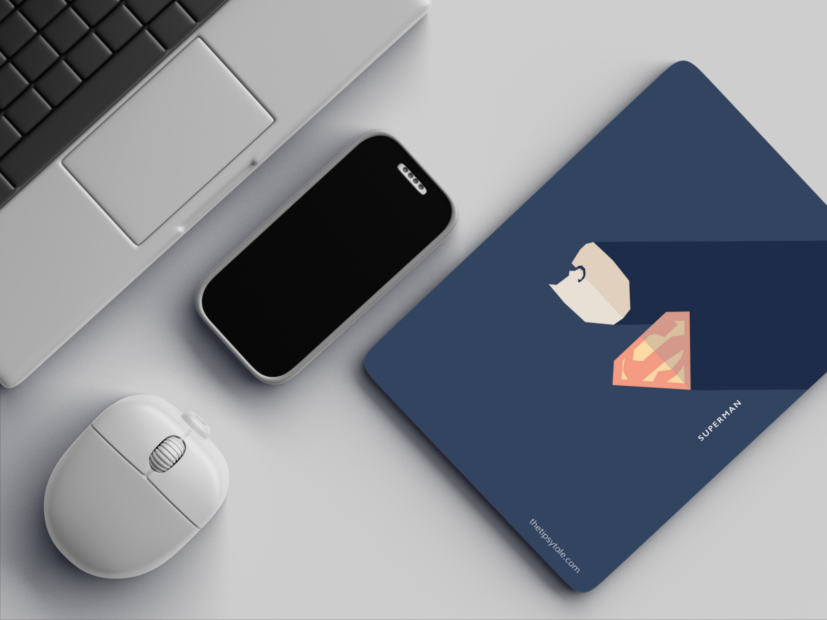 "SUPERMAN - DC WB" Mousepad Enhance Your Workspace with Style