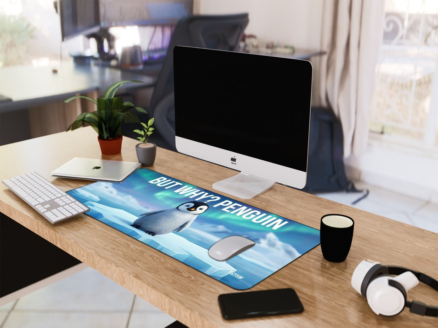 "Penguin - Cutie" Gaming Mousepad Elevate Your Gaming Experience