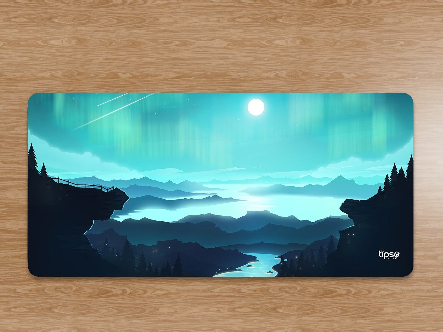 "AURORA BOREALIS" Gaming Mousepad Elevate Your Gaming Experience