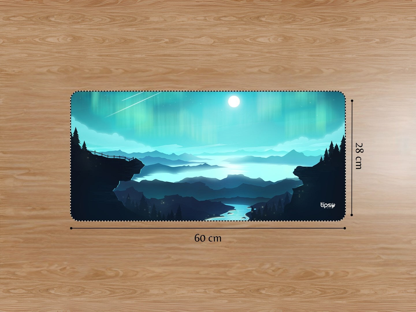 "AURORA BOREALIS" Gaming Mousepad Elevate Your Gaming Experience