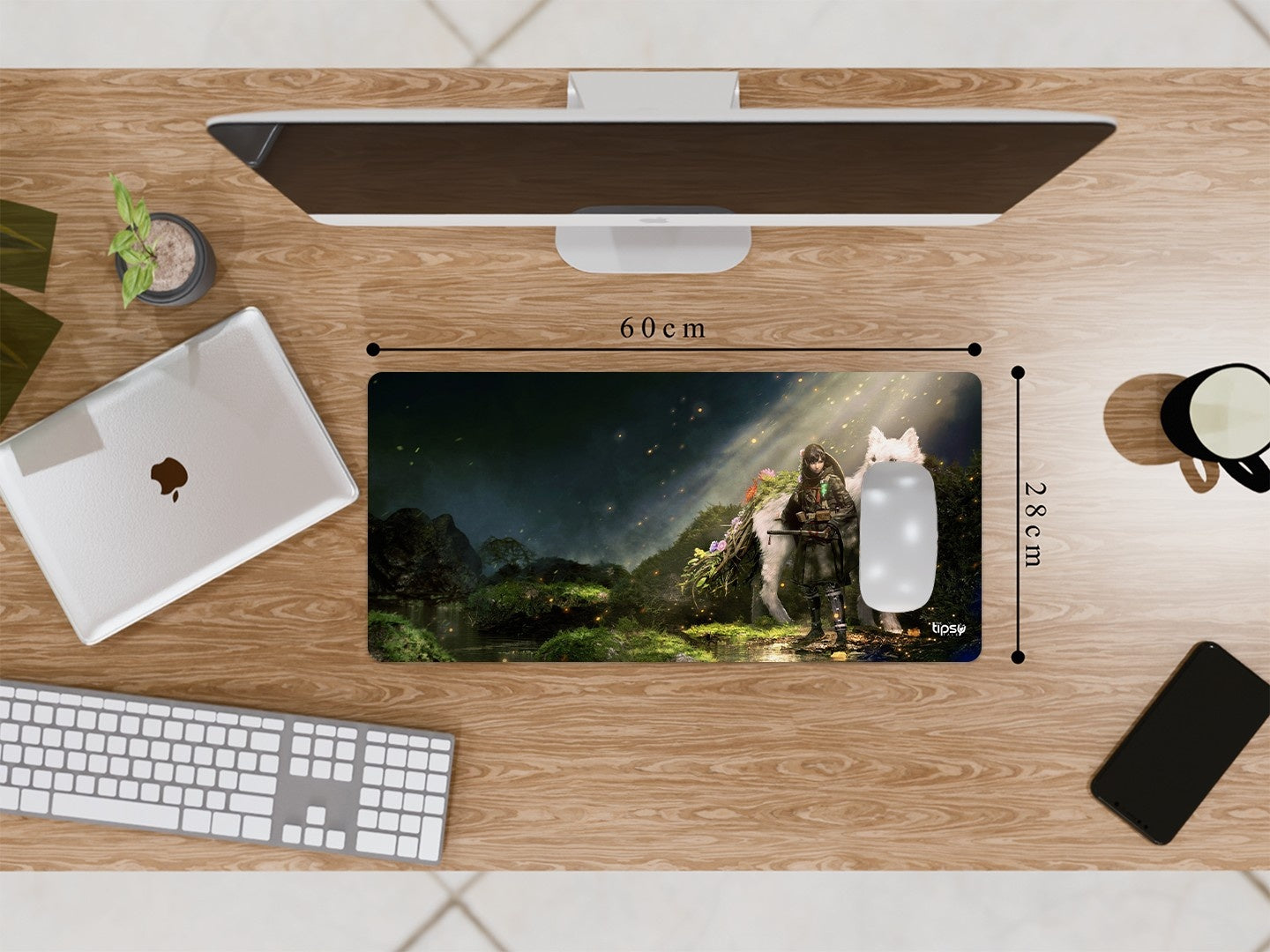 "BEAST OF REINCARNATION" Gaming Mousepad Elevate Your Gaming Experience