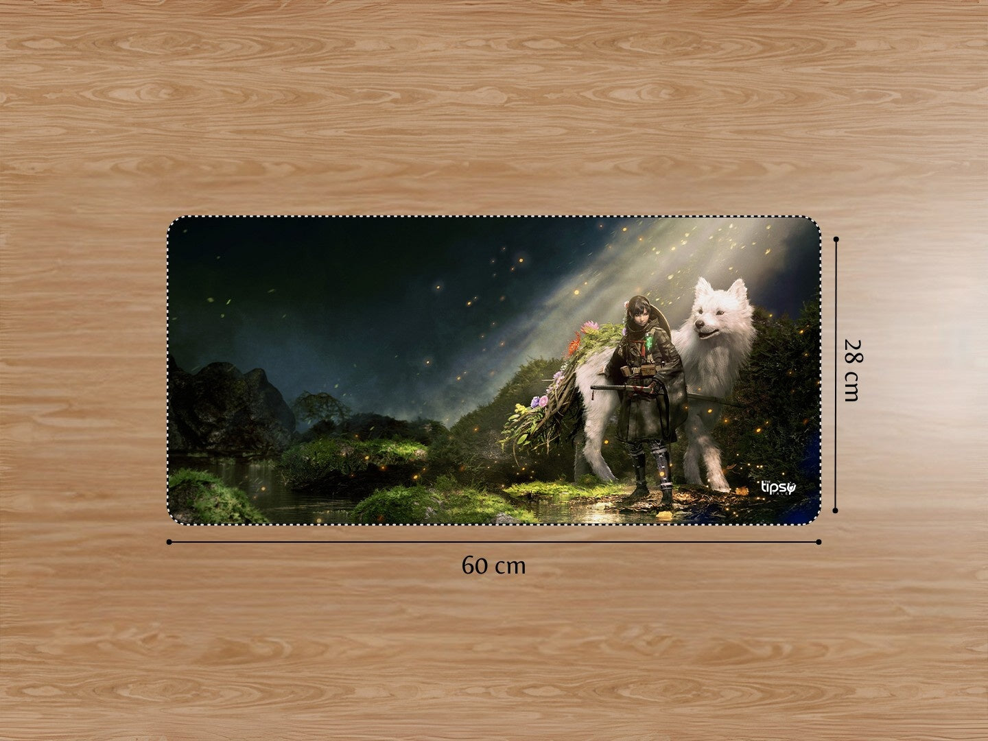 "BEAST OF REINCARNATION" Gaming Mousepad Elevate Your Gaming Experience