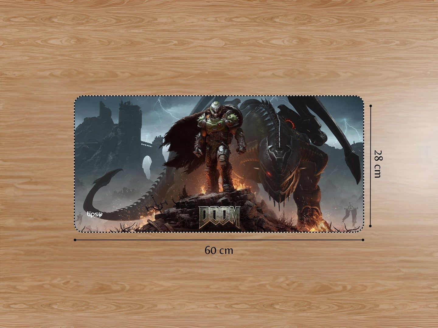 "DOOM - THE DARK DYNASTY" Gaming Mousepad Elevate Your Gaming Experience