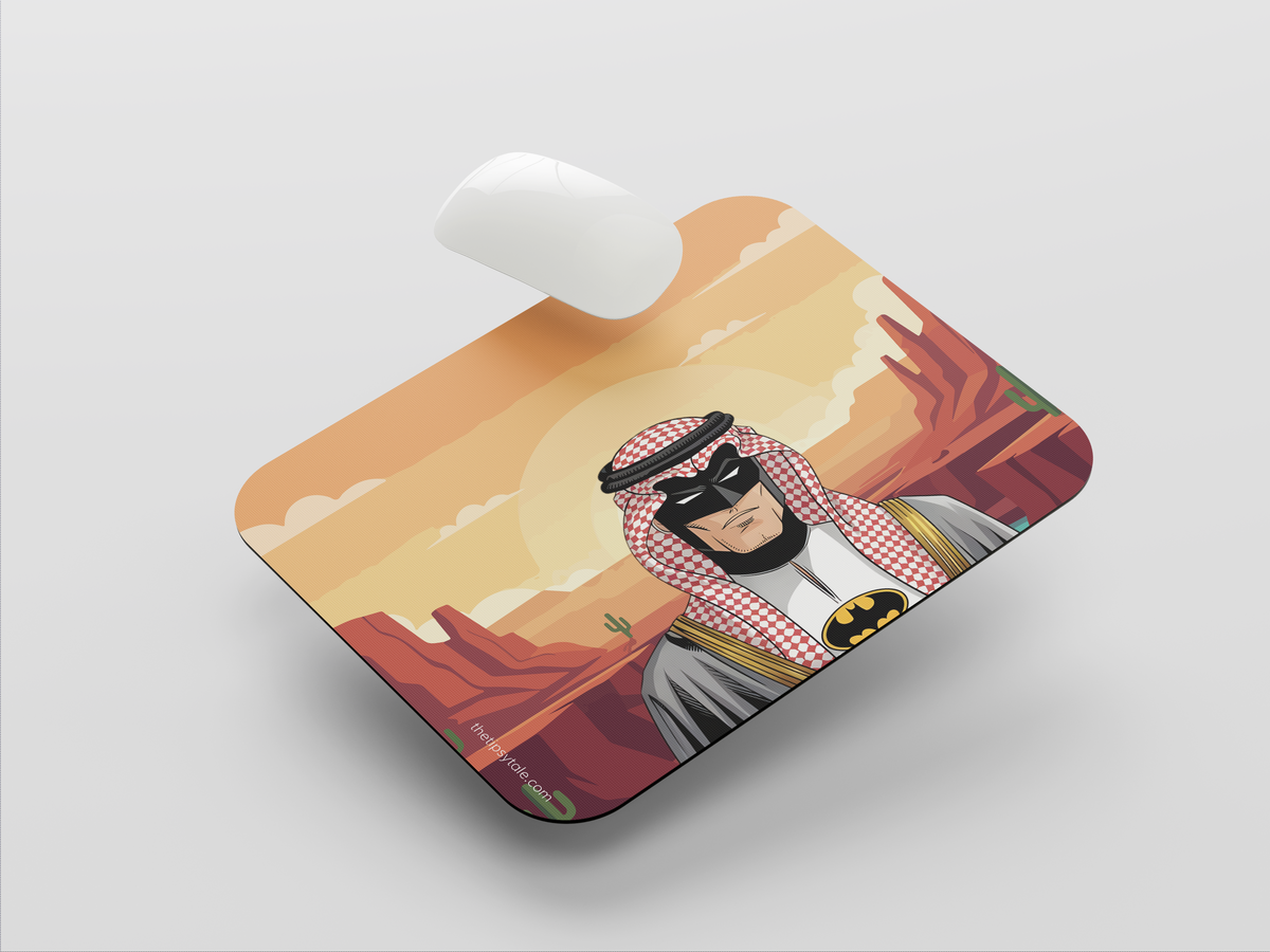 "BATMAN - RAMADAN EDITION" Mousepad Enhance Your Workspace with Style