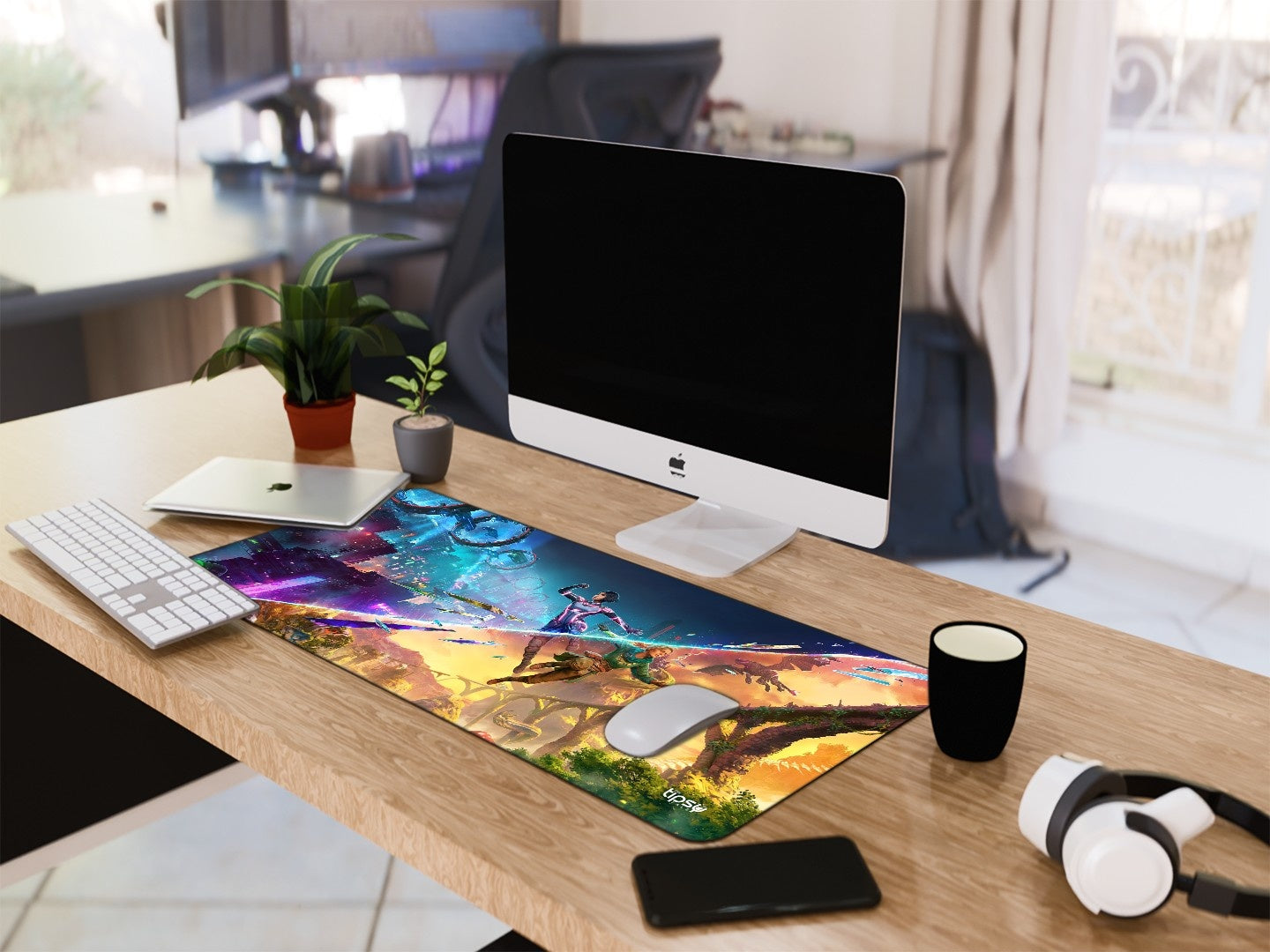 "SPLIT FICTION KEY" Gaming Mousepad Elevate Your Gaming Experience
