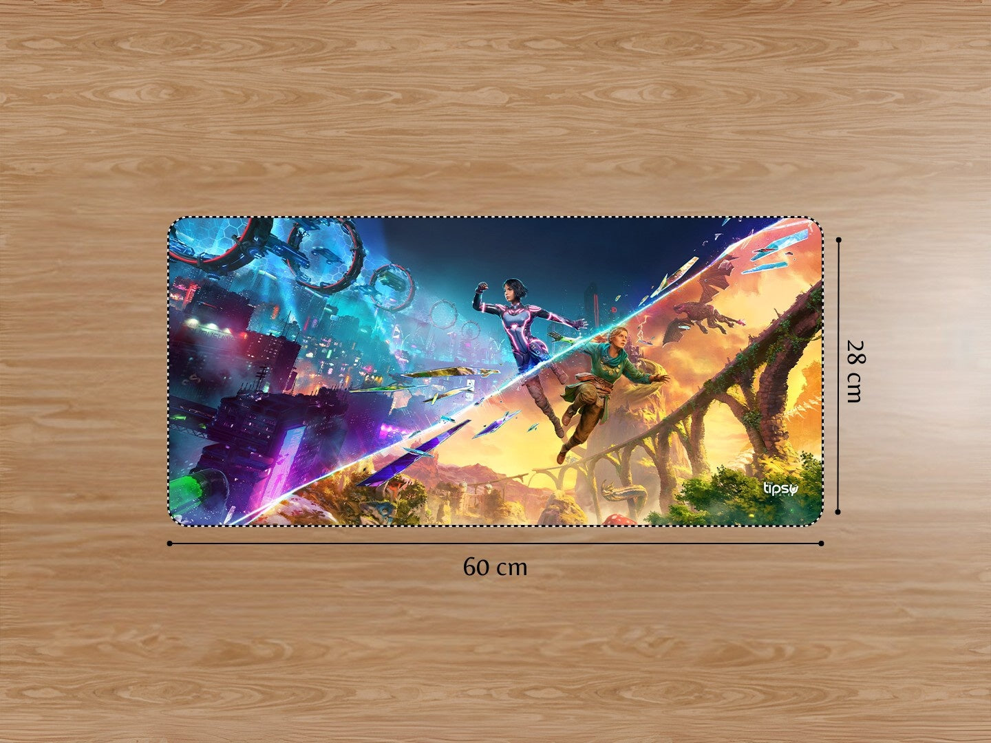 "SPLIT FICTION KEY" Gaming Mousepad Elevate Your Gaming Experience