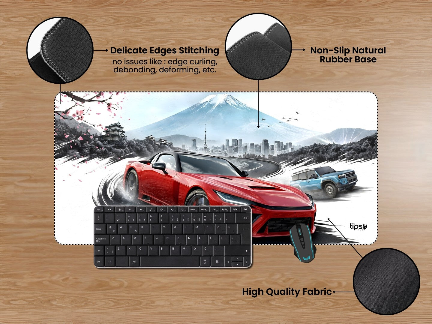 "FORZA HORIZON LATEST VERSION" Gaming Mousepad Elevate Your Gaming Experience