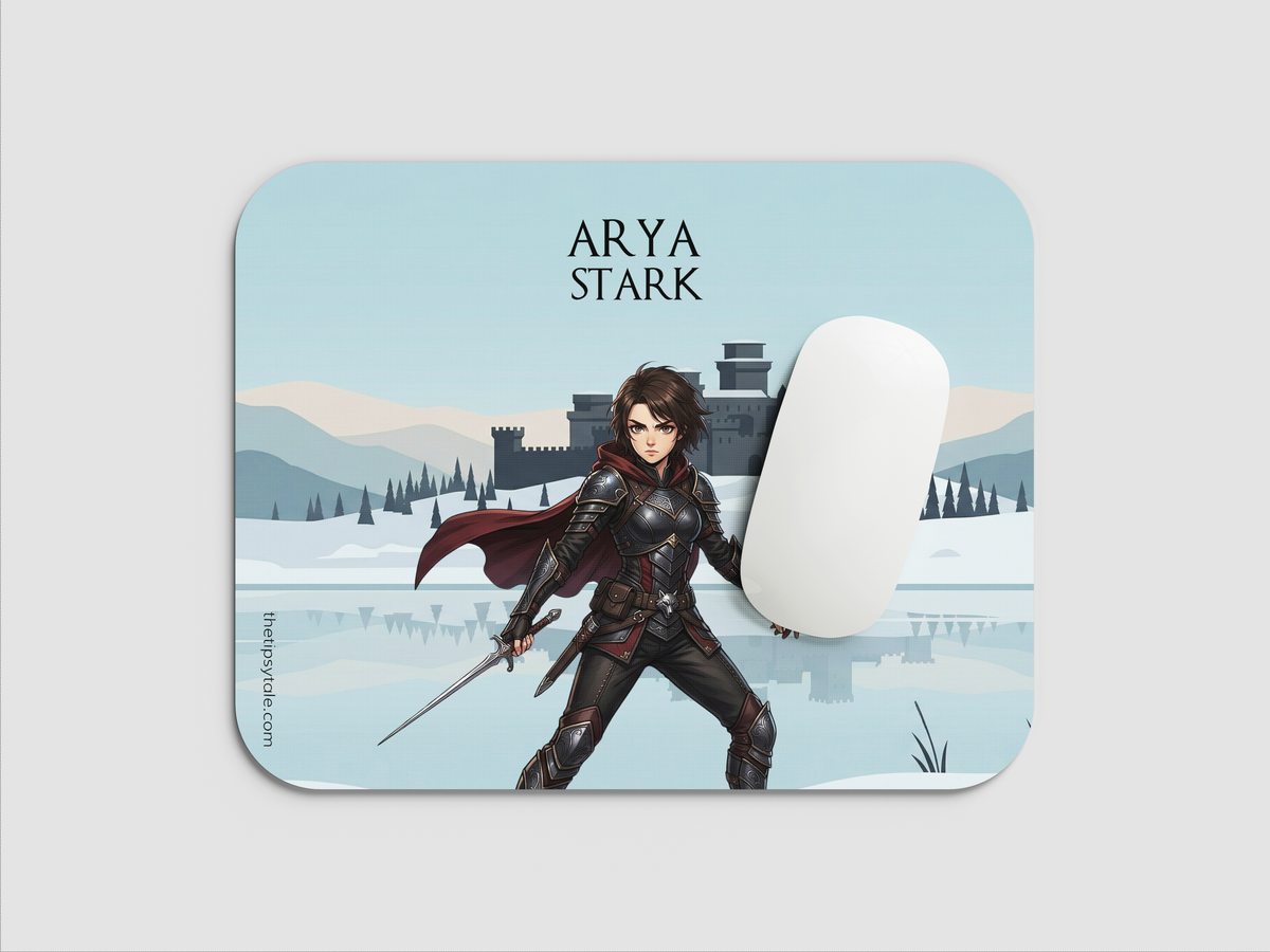 "ARYA STARK - GOT" Mousepad Enhance Your Workspace with Style