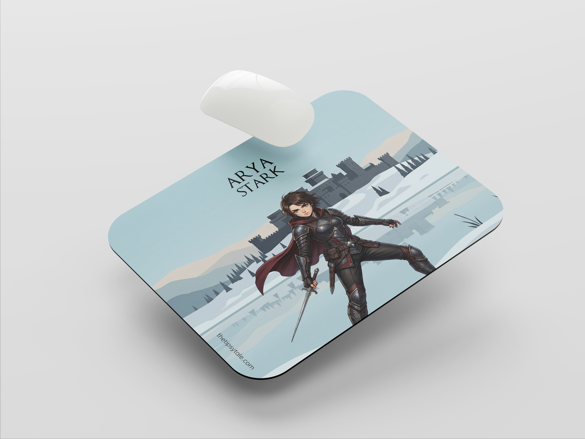 "ARYA STARK - GOT" Mousepad Enhance Your Workspace with Style