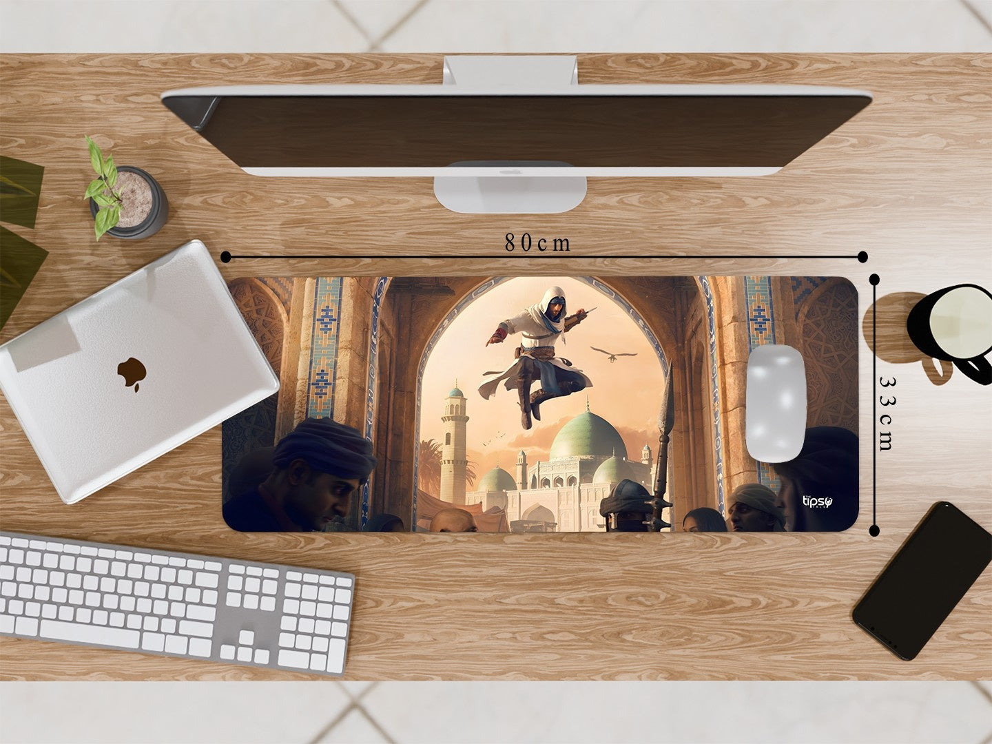 "DAWN ASSASSIN" Gaming Mousepad Elevate Your Gaming Experience
