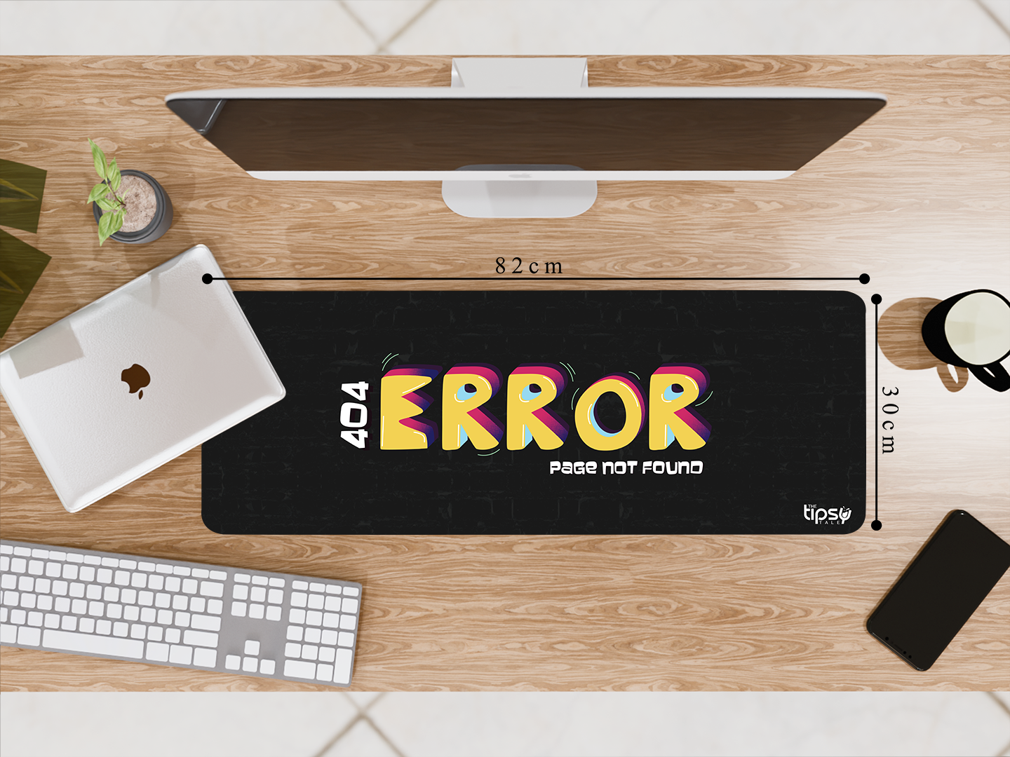 "404 Error" Gaming Mousepad Elevate Your Gaming Experience