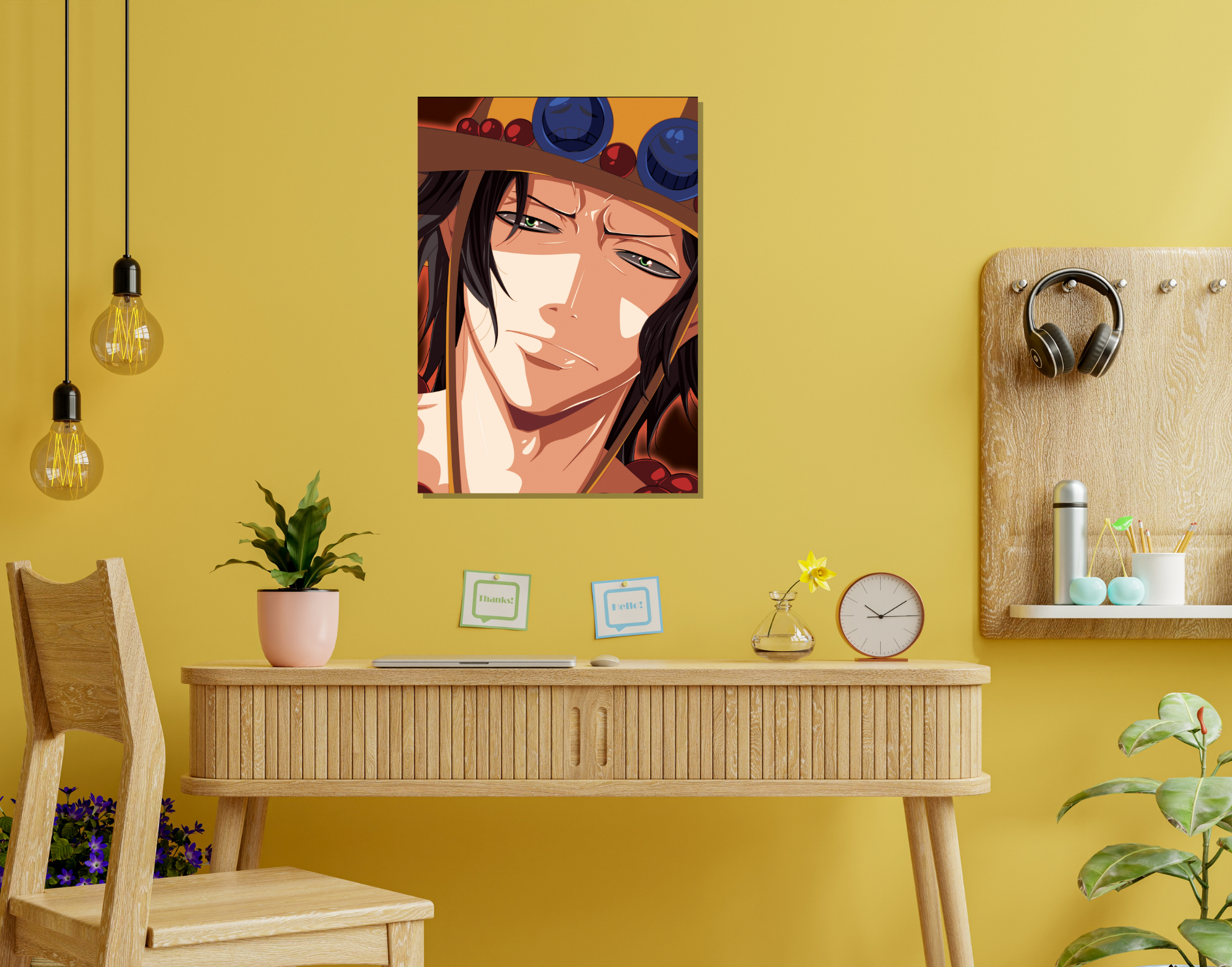 "ON PIECE : ZORO"- Shiny & Sturdy Metallic Poster Art That Pops & Sticks (Literally!)