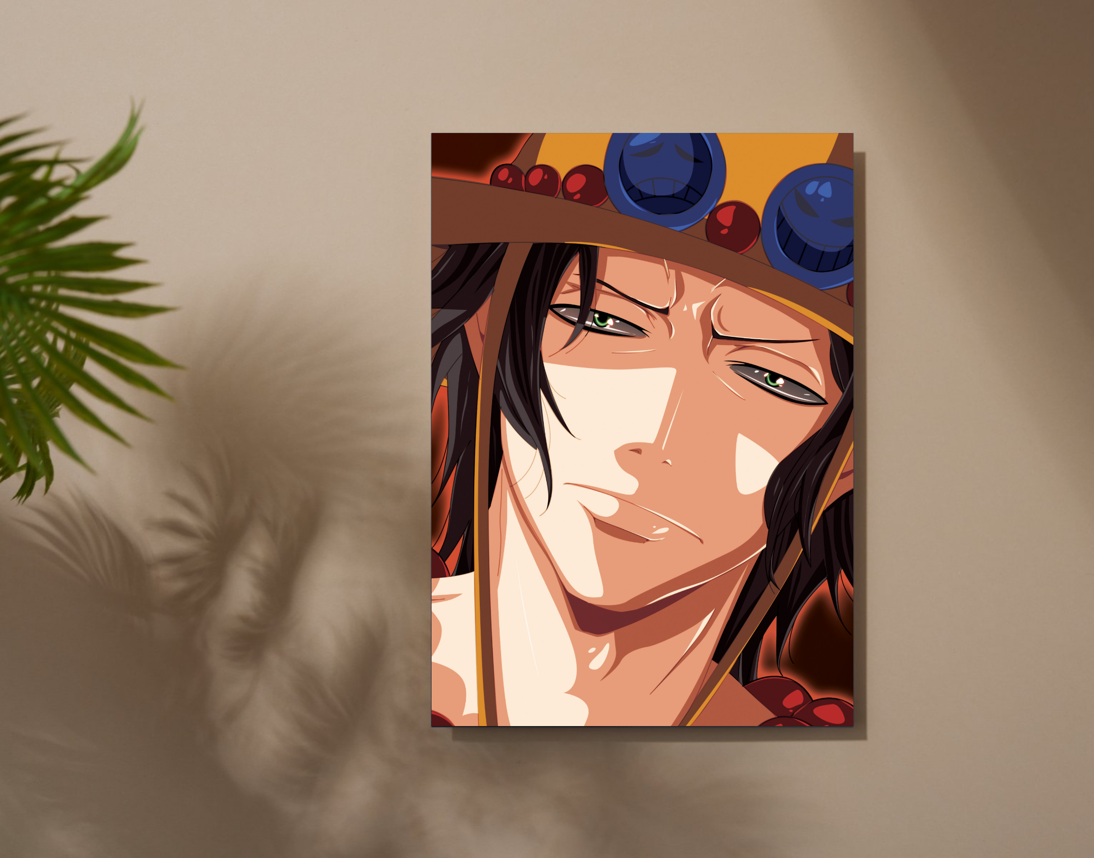 "ON PIECE : ZORO"- Shiny & Sturdy Metallic Poster Art That Pops & Sticks (Literally!)